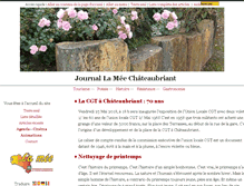 Tablet Screenshot of journal-la-mee.fr